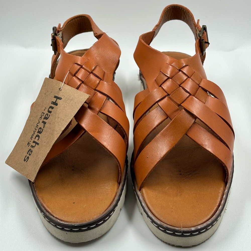 Women's Bearpaw Huarache Tan Sandals